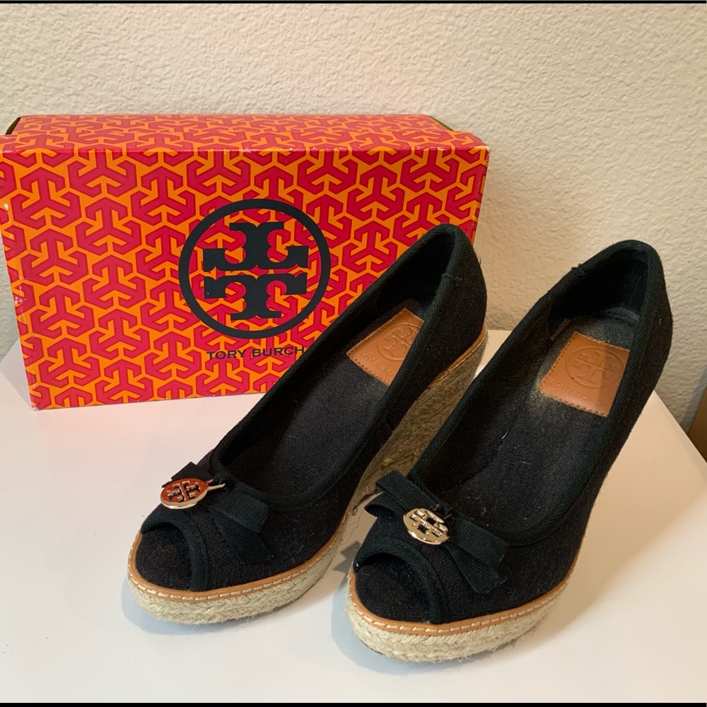 Tory Burch espadrille wedges